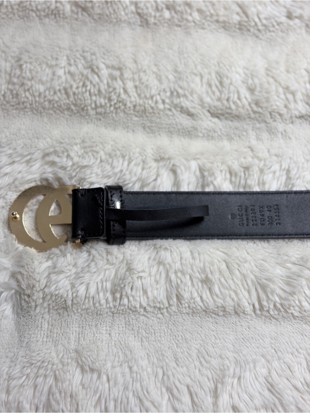 Gold buckle GG belt - Picture 3 of 8
